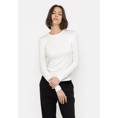 SRFenja O-neck Top (Snow White) Soft Rebels
