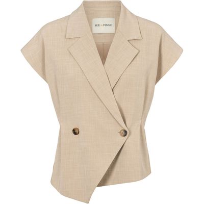 7099RDFSolveig vest (Birch) Rue de Femme