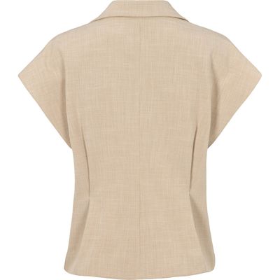 7099RDFSolveig vest (Birch) Rue de Femme
