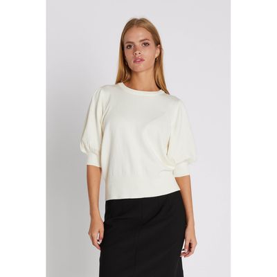 7493RDFSorrel knit (White) Rue de Femme