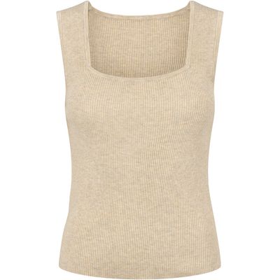 RDF833Noa Reverse Knit Top (Sand) Rue de Femme