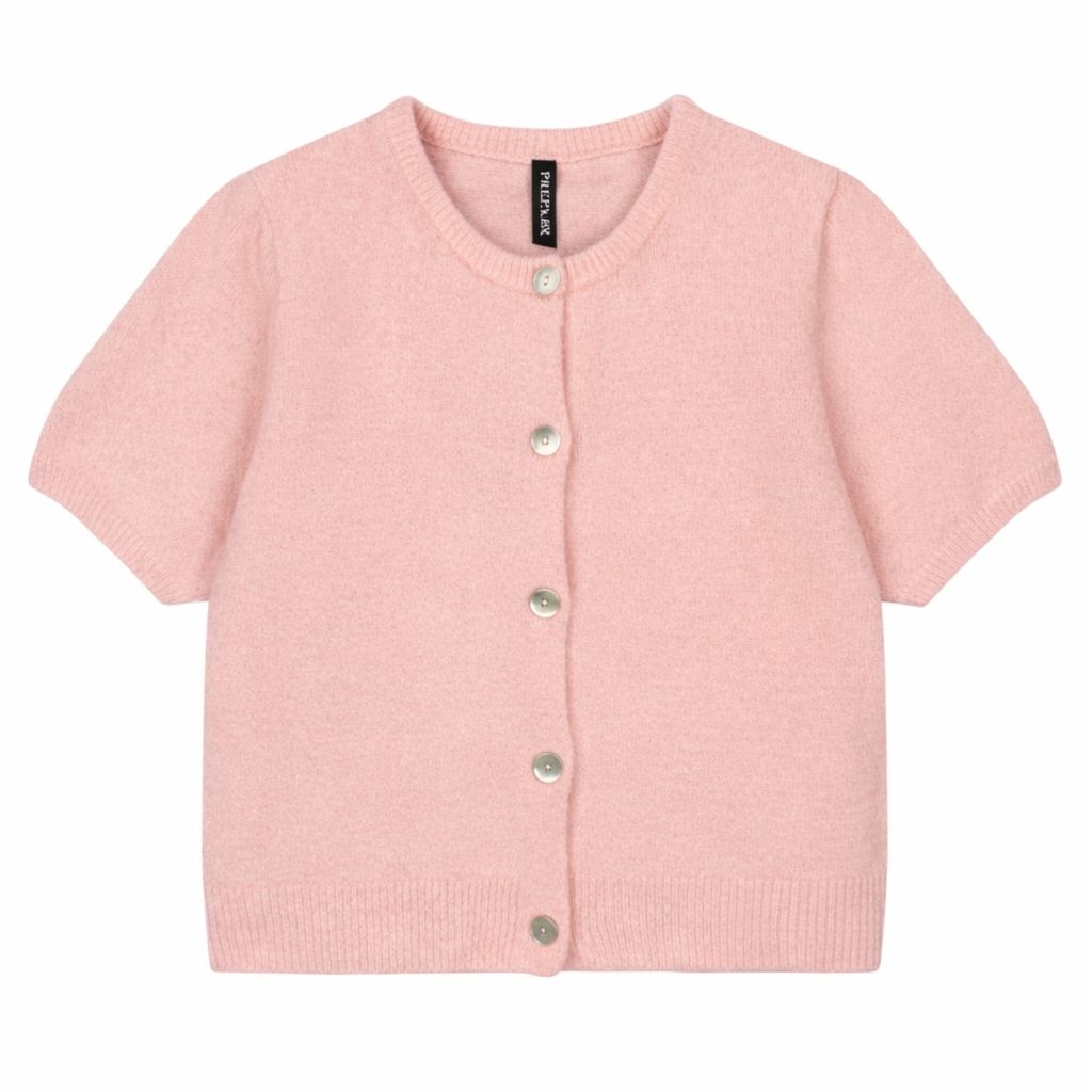 Hyacinth knit Cardigan rosa Prepair