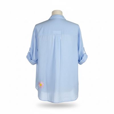 Bodhi Blouse (Lyseblå) OM-HU