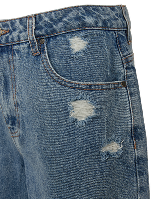 FQKalia Shorts (Medium Blue Denim) Freequent