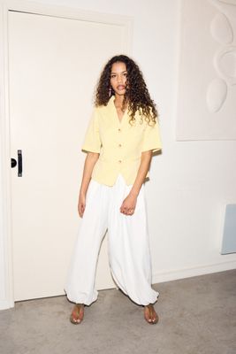 IHBalloon Pants (Cloud Dancer - White) ICHI