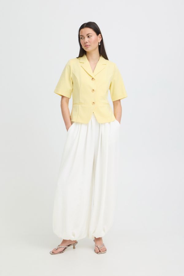 IHBalloon Pants (Cloud Dancer - White) ICHI