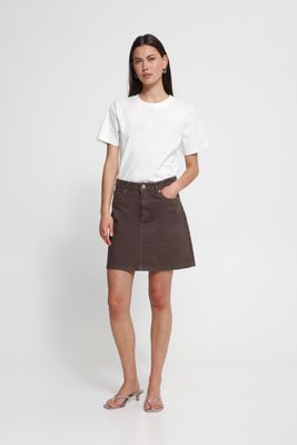 IHAveny Skirt (Chicory Coffee) ICHI