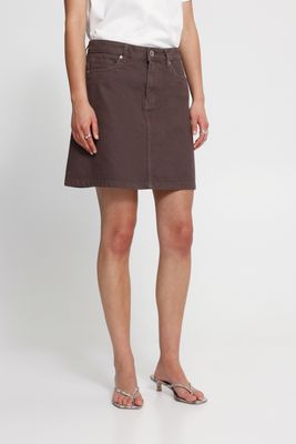 IHAveny Skirt (Chicory Coffee) ICHI