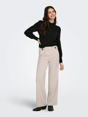 JDYGeggo Life New Long Pant (Chateau Gray) JDY
