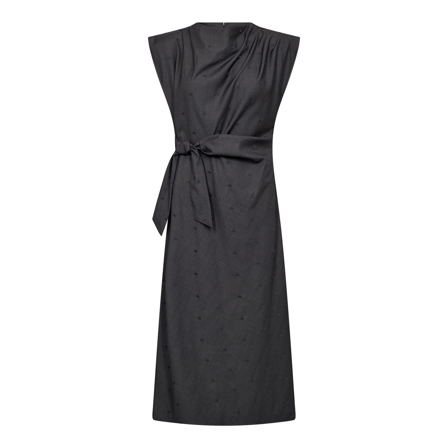 Saga long dress grey Co´couture