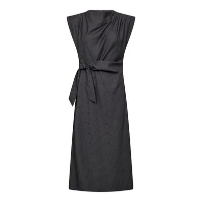 Saga long dress grey Co´couture