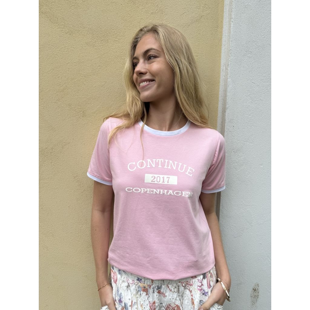 Dea T-Shirt Rose Continue