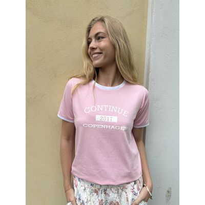Dea T-Shirt Rose Continue