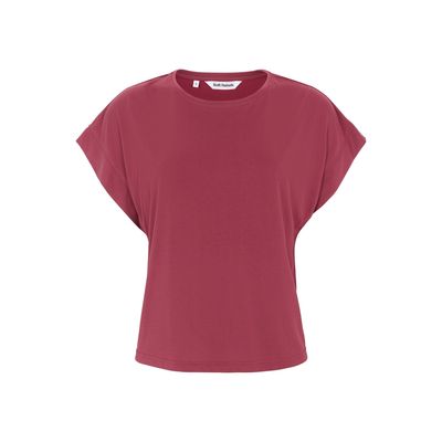 SRElla Boxy T shirt Burnt Russet Soft Rebels