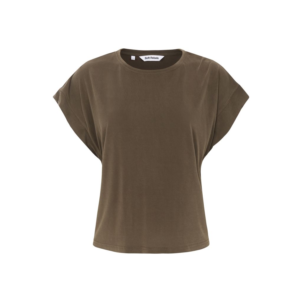 SRElla Boxy T shirt Slate Soft Rebels