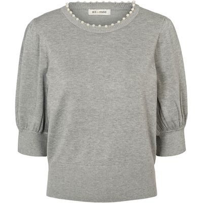 RDFSorrel jewel knit Light grey Rue de femme