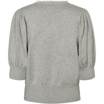 RDFSorrel jewel knit Light grey Rue de femme