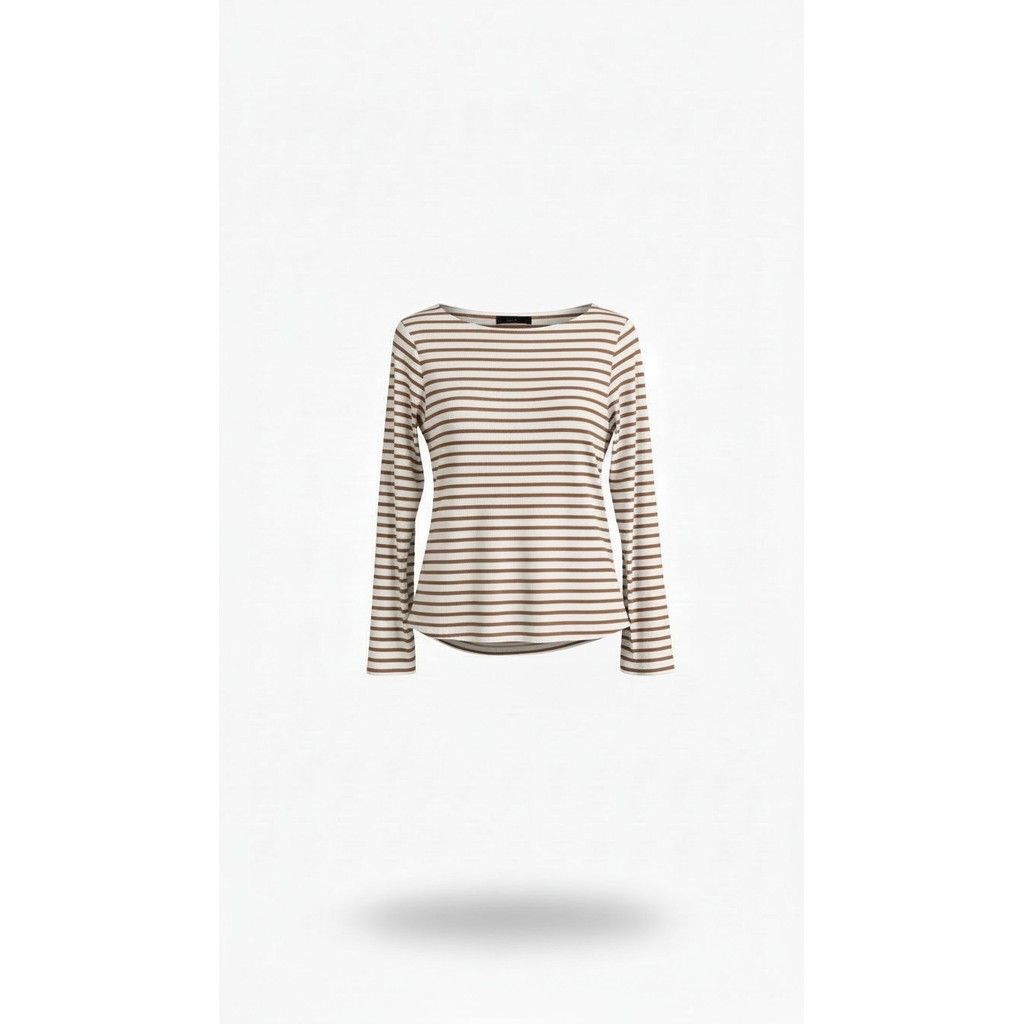 Bisma t shirt brown OM-HU