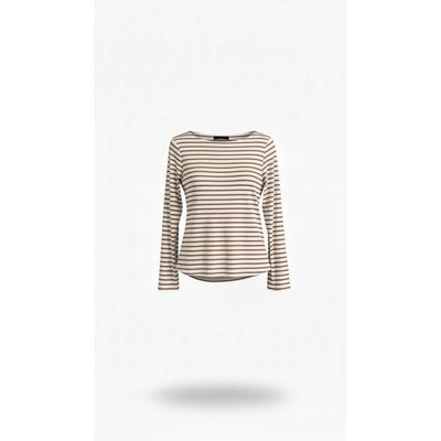 Bisma t shirt brown OM-HU