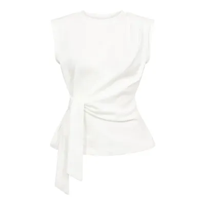 OrianeCC Pleat Tie Top Co'Couture