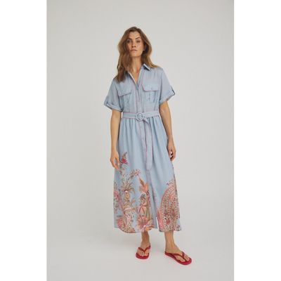 Vibe dress blue Luxzuz
