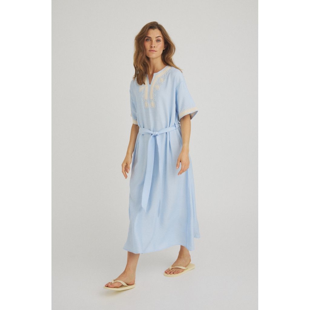 Vava dress light blue Luxzuz