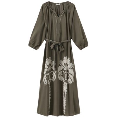 Varinka dress army Luxzuz