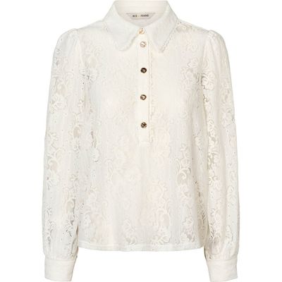 RDFNew Faustine Blouse (Off White) Rue de Femme