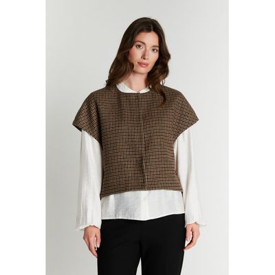 7998RDFNew Hika vest Ru de Femme