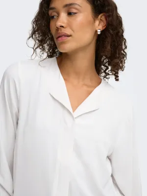 JDYAYA L/S COLLAR SHIRT off white JDY
