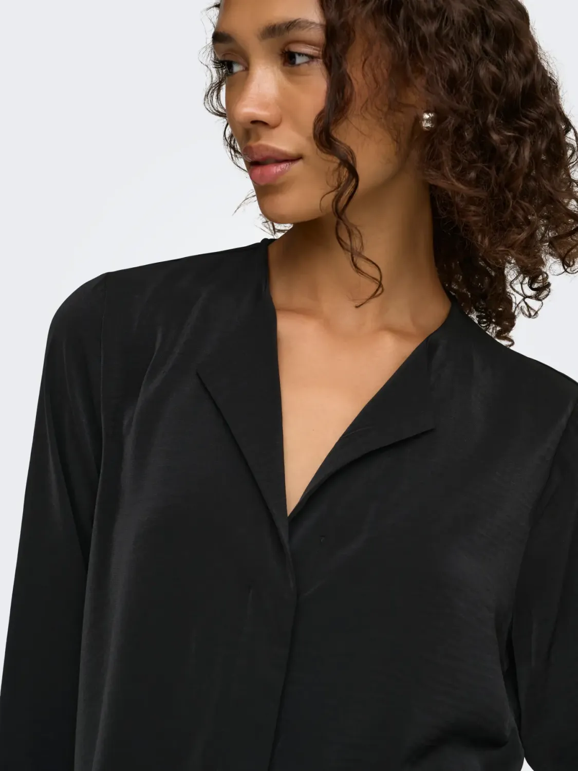 JDYAYA L/S COLLAR SHIRT Black JDY