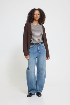 IHMilana Ballon Pants -Jeans (Washed med. blue) ICHI