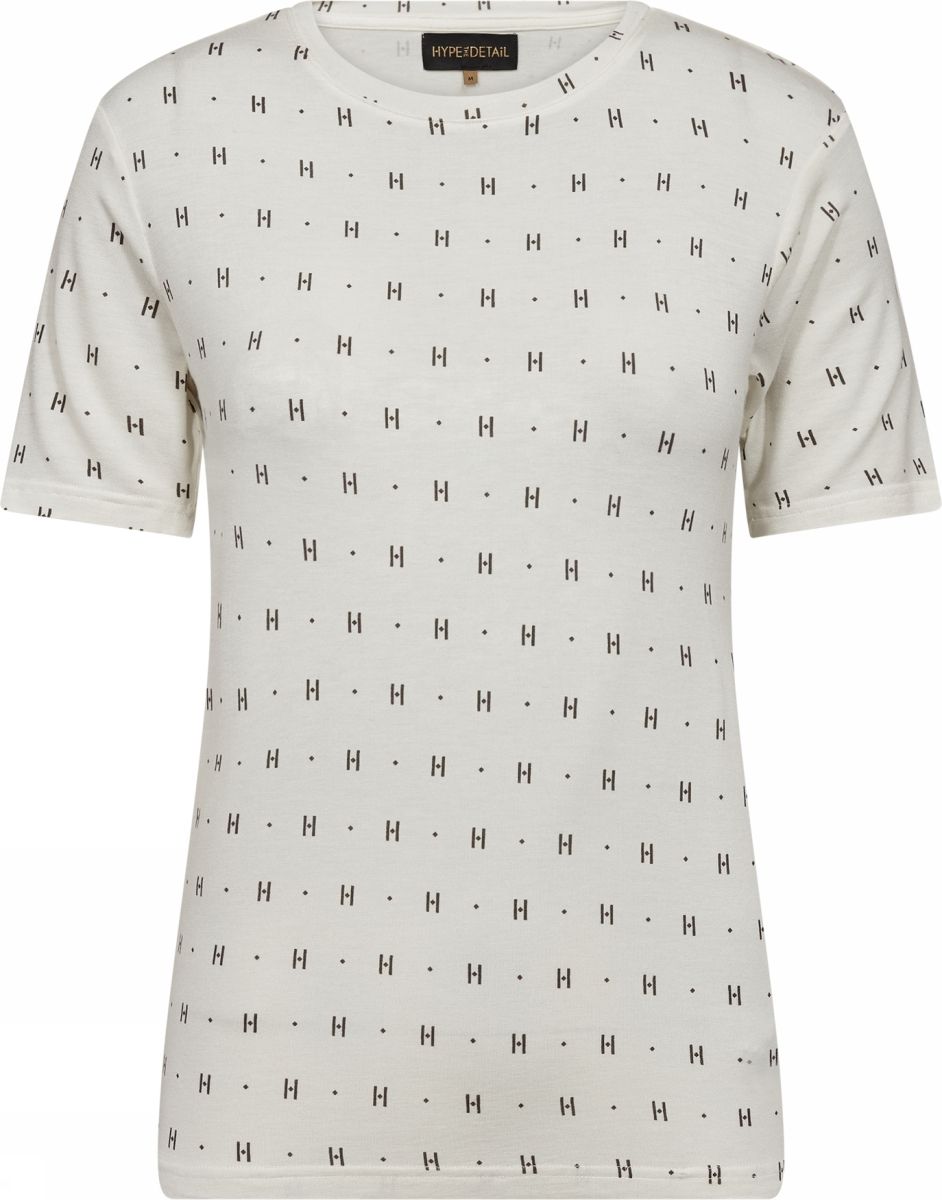 Tee S/S Cashmere Blend (White) Hype The Detail