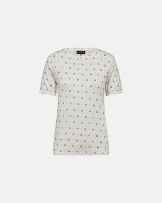 Tee S/S Cashmere Blend (White) Hype The Detail