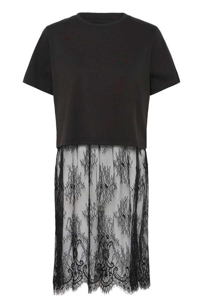 IHPalmer Mix Dress (Black) Ichi