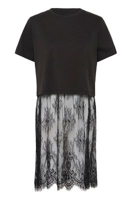 IHPalmer Mix Dress (Black) Ichi
