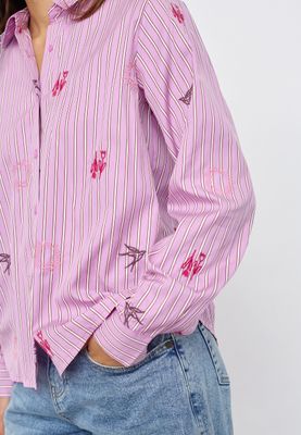 Ibisa shirt Rose Stripes Sisters Point