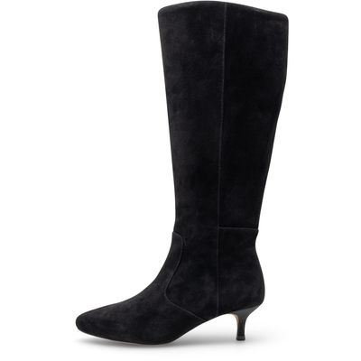 Saga high suede black boot Woden
