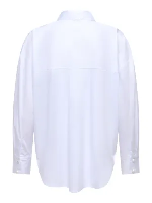 JDYWillow L/S Loose Pearl Shirt (White) JDY