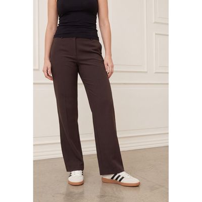 Firenze wide pant brown I Say