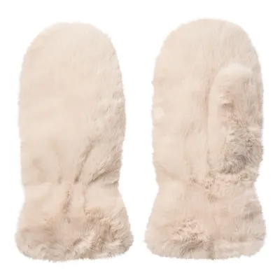 PenzaCC Fur Mitten (Bone) Co'Couture