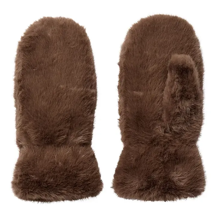 PenzaCC Fur Mitten (Mocca) Co'Couture
