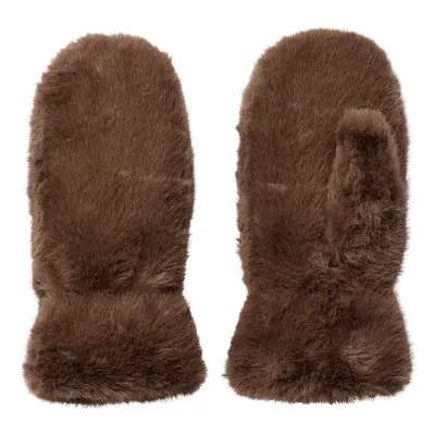 PenzaCC Fur Mitten (Mocca) Co'Couture