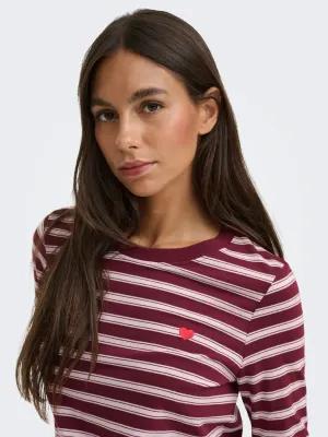 JDYPisa L/S Print Top (Chalk Pink) JDY