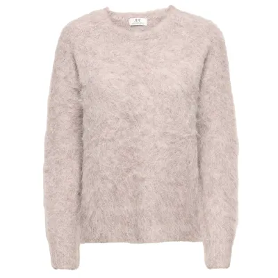 JDYEmmy L/S O-Neck Pullover Knit (Simply Taupe) JDY
