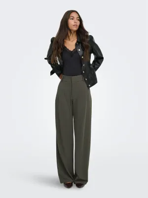 JDYGeggo Life Occasion Pant (Black Olive) JDY