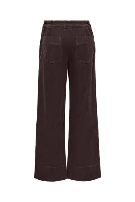 JDYShiraz Hem Wide Pant (Chocolate Torte) JDY