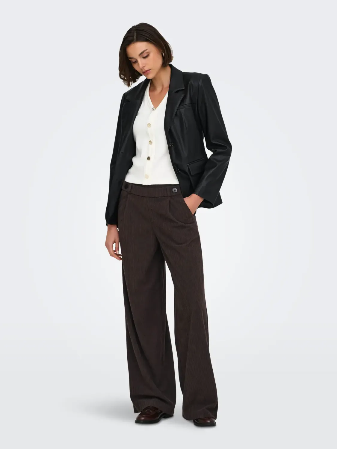 JDYGeggo Cord Pant (Coffee Bean) JDY