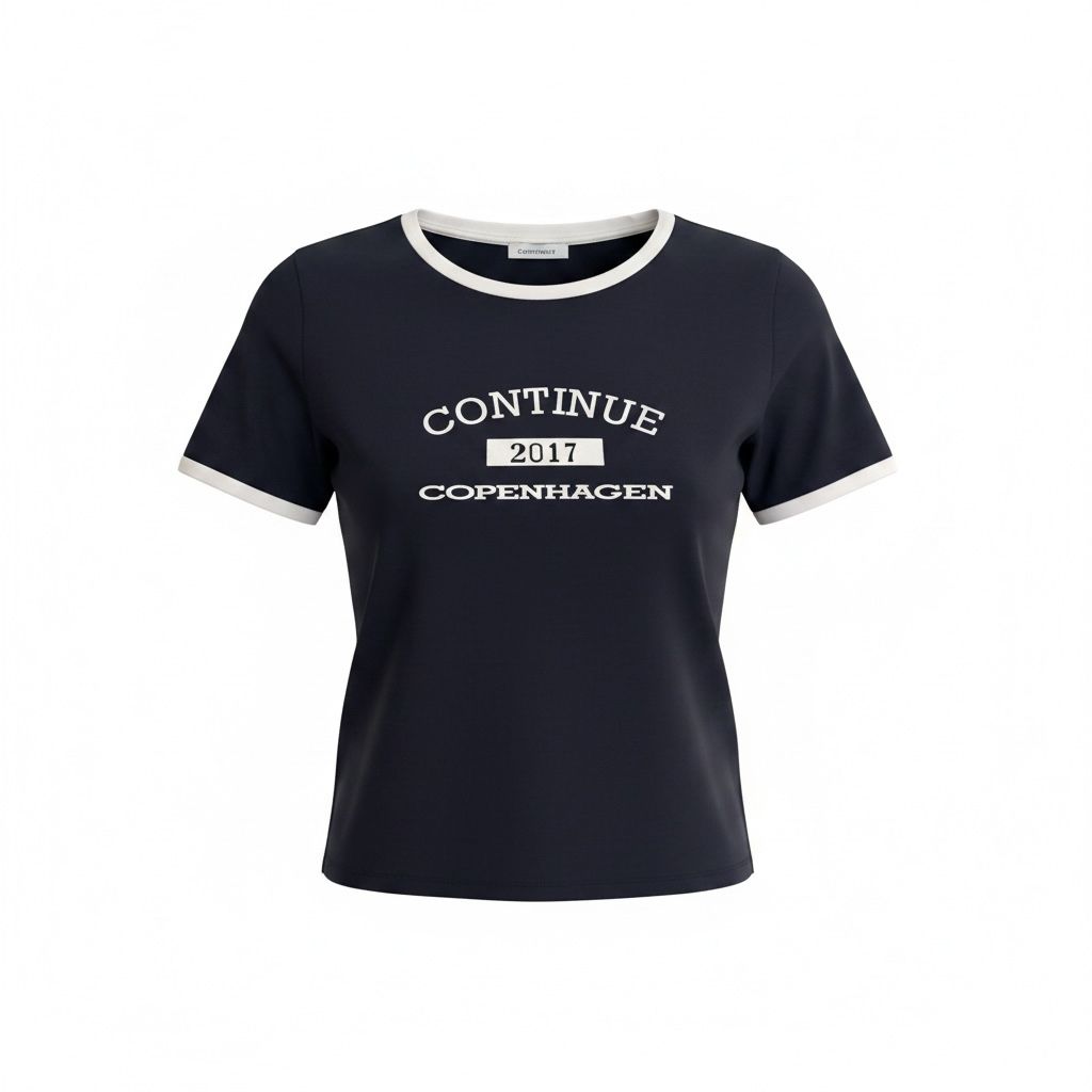 Dea T shirt Navy Continue