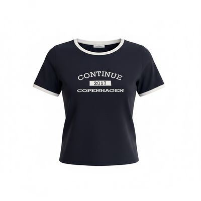 Dea T shirt Navy Continue